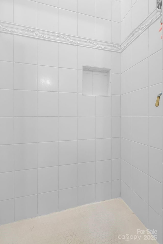 50 Grove End Rd, Fletcher, NC 28732 - bathroom featuring a tile shower