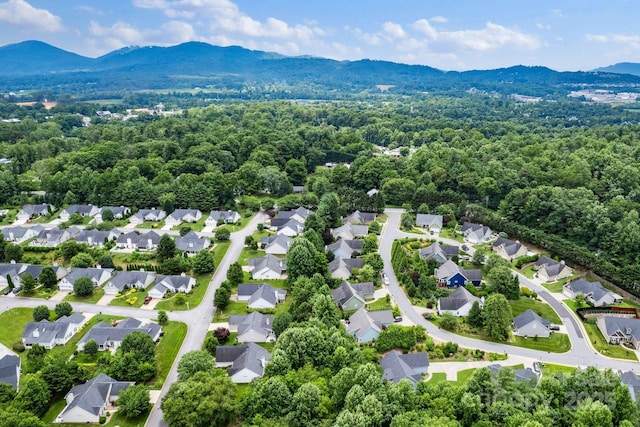 50 Grove End Rd, Fletcher, NC 28732 - bird's eye view of mountains