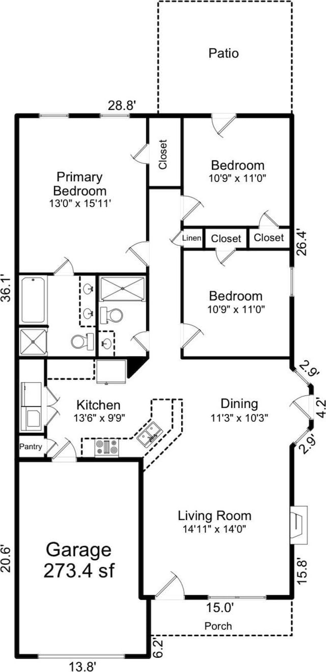 409 Danielle Way, Fort Mill, SC 29715 - view of property floor plan