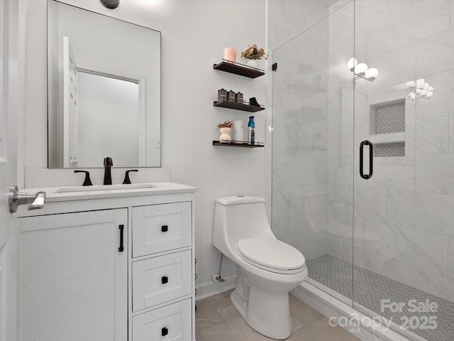 409 Danielle Way, Fort Mill, SC 29715 - bathroom with a stall shower and vanity