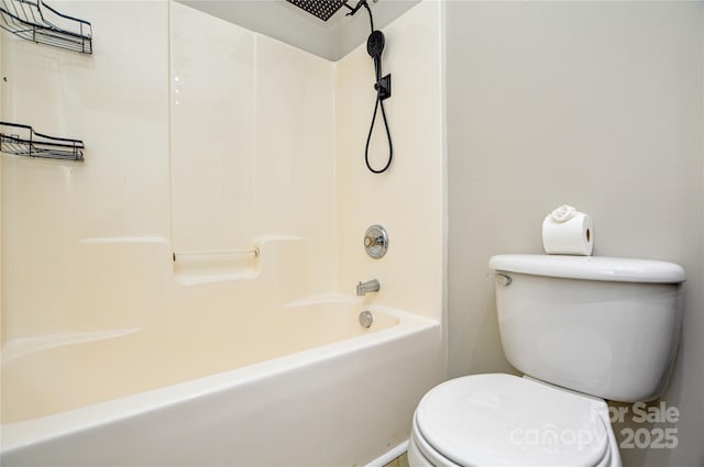 1312 Shenandoah Cir, Rock Hill, SC 29730 - bathroom featuring toilet and tub / shower combination