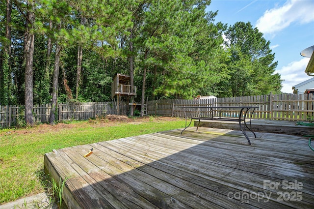 1312 Shenandoah Cir, Rock Hill, SC 29730 - deck with a fenced backyard