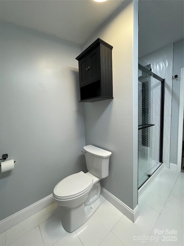 6490 Alta Ctr, Denver, NC 28037 - full bath featuring a shower stall and tile patterned flooring