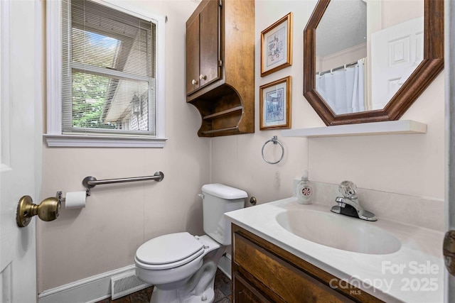 36433 Azalea Cir, New London, NC 28127 - full bathroom with toilet and vanity