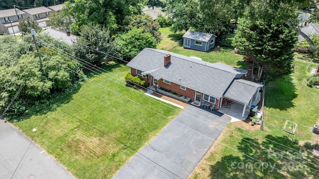 2623 NE 13th St NE, Hickory, NC 28601 - view from above of property