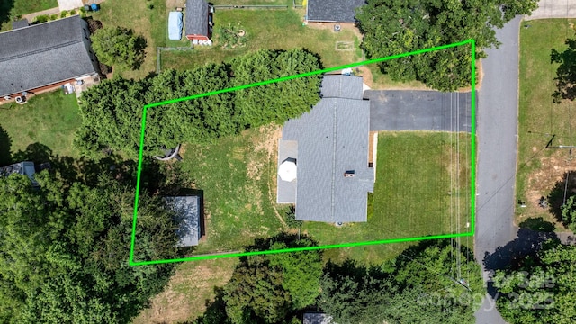 2623 NE 13th St NE, Hickory, NC 28601 - aerial view of property's location featuring property parcel outlined