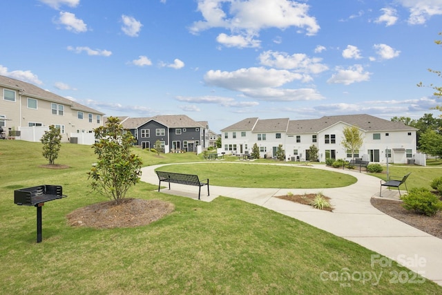 13323 Savaine St, Charlotte, NC 28278 - view of community with a residential view and a yard