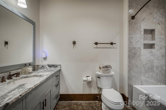 2101 October Dr Unit 150, Nebo, NC 28761 - full bathroom featuring vanity and baseboards