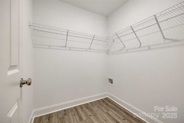 3248 Ferguson Long Rd, York, SC 29745 - walk in closet featuring wood finished floors