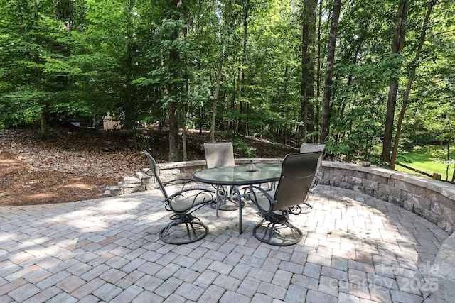 5051 Carillon Way, Charlotte, NC 28270 - view of patio / terrace with outdoor dining area