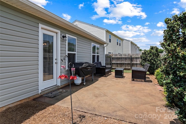 5967 Odenton Ln, Pfafftown, NC 27040 - view of patio featuring a grill