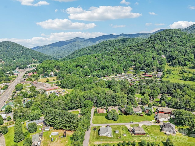 8 Amos Ct, Maggie Valley, NC 28751 - bird's eye view of a mountainous background and a forest