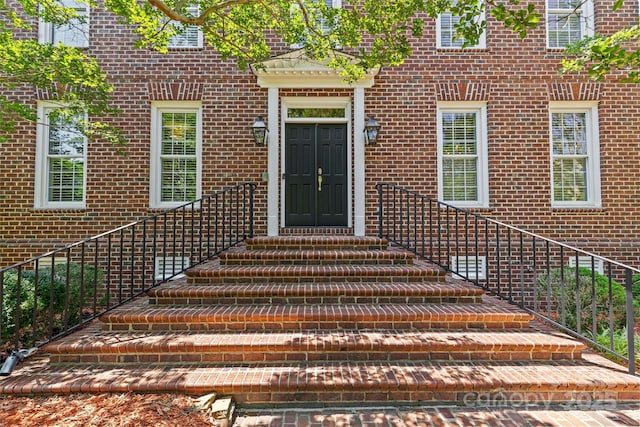 1019 Westlake Dr, Kannapolis, NC 28081 - entrance to property featuring brick siding