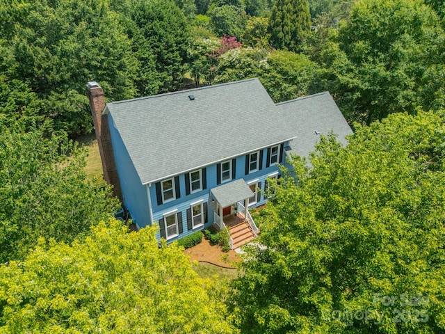 6412 Boykin Spaniel Rd, Charlotte, NC 28277 - view of subject property featuring a forest
