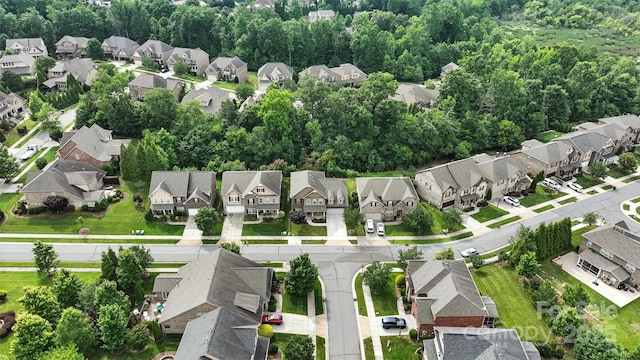 2377 Maple Grove Ln NW, Concord, NC 28027 - aerial view of property and surrounding area with nearby suburban area