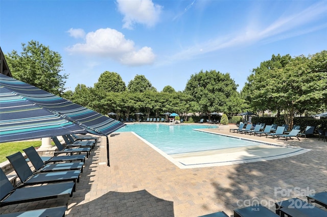 2377 Maple Grove Ln NW, Concord, NC 28027 - community pool with a patio