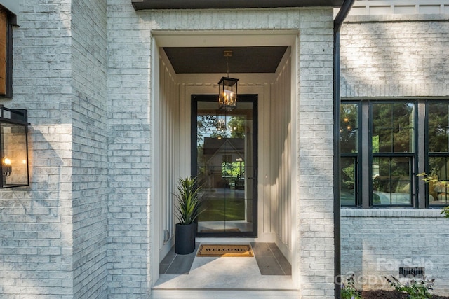 4349 Castleton Rd, Charlotte, NC 28211 - doorway to property featuring brick siding
