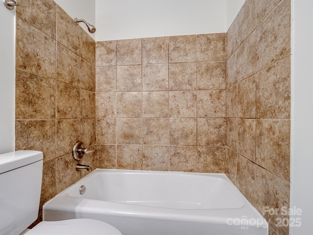405 Jones St, Monroe, NC 28110 - full bathroom featuring toilet and shower / tub combination