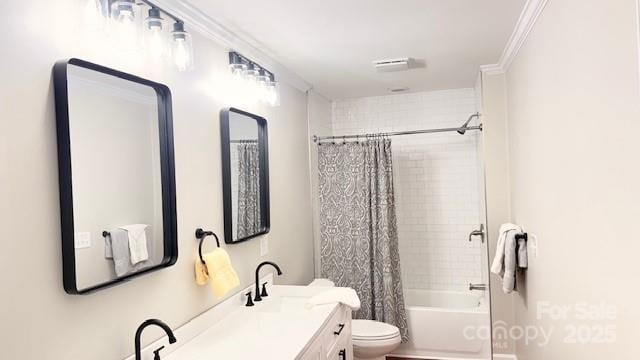 210 W Church St, Cherryville, NC 28021 - bathroom with vanity and shower / tub combo with curtain