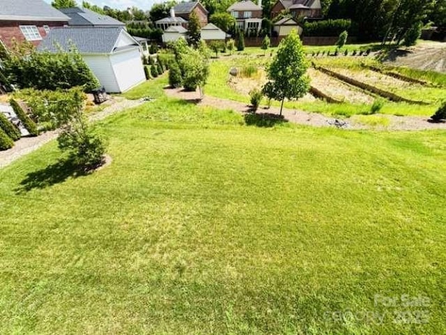 3011 Ella Katherine Way, Charlotte, NC 28210 - view of yard with a garage