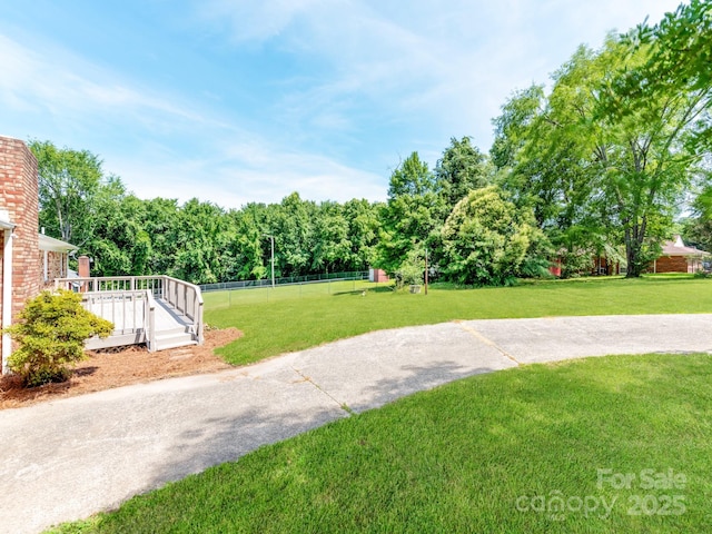 1606 N Rhyne St, Gastonia, NC 28054 - view of yard