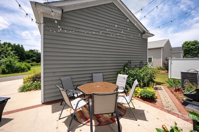 10818 Alvarado Way, Charlotte, NC 28277 - view of patio with outdoor dining area
