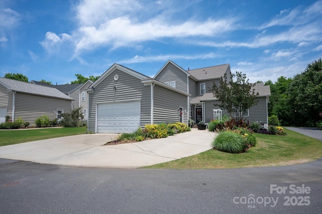 10818 Alvarado Way, Charlotte, NC 28277 - traditional-style house featuring driveway, an attached garage, and a front yard