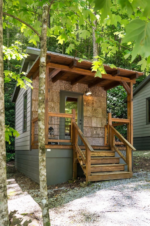1037 Newberry Creek Rd, Old Fort, NC 28762 - entrance to property