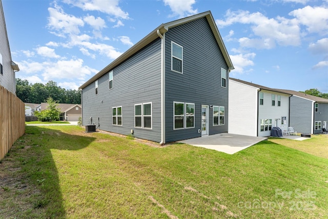 5010 Arbordale Way, Mount Holly, NC 28120 - back of house featuring a patio area and a yard