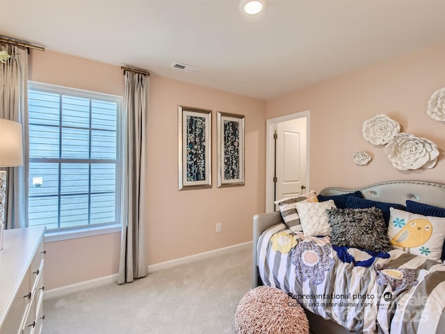 1020 Lookout Shoals Dr, Fort Mill, SC 29715 - bedroom featuring light carpet and baseboards