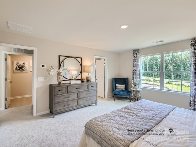 1020 Lookout Shoals Dr, Fort Mill, SC 29715 - bedroom with light carpet and baseboards