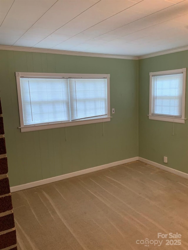 3009 Grier St, Newton, NC 28658 - carpeted empty room with plenty of natural light and crown molding