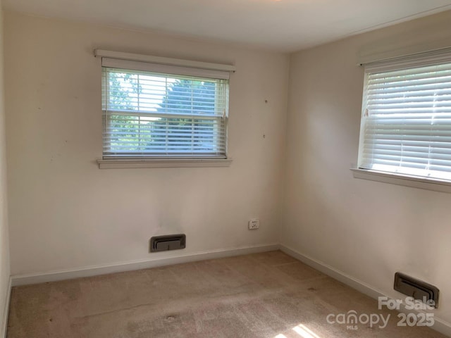 3009 Grier St, Newton, NC 28658 - empty room featuring baseboards and light colored carpet