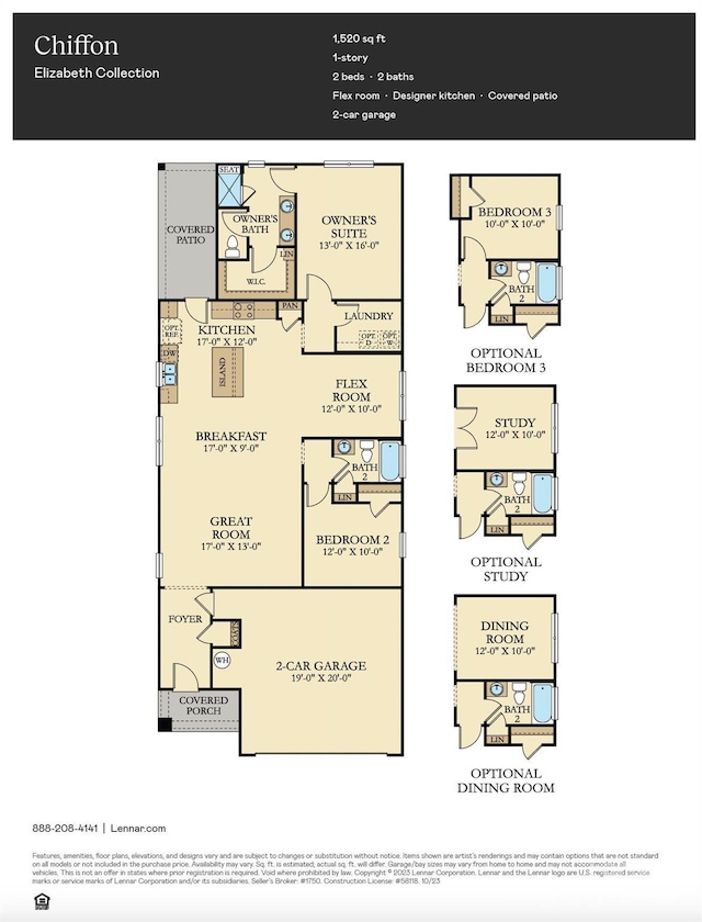 225 Runner Stone Ln, Fort Mill, SC 29715 - view of property floor plan