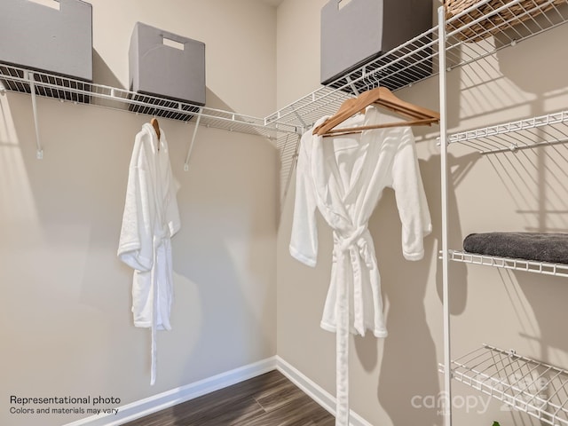 225 Runner Stone Ln, Fort Mill, SC 29715 - spacious closet with wood finished floors