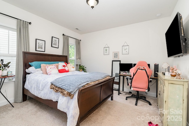 3899 Zemosa Ln NW, Concord, NC 28027 - bedroom with light carpet and a desk