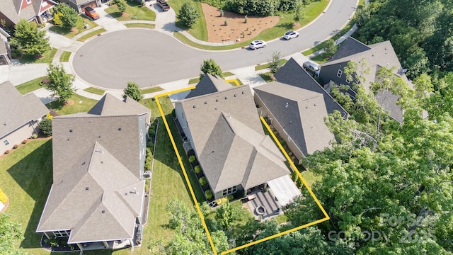 3899 Zemosa Ln NW, Concord, NC 28027 - aerial view of residential area with property boundaries highlighted