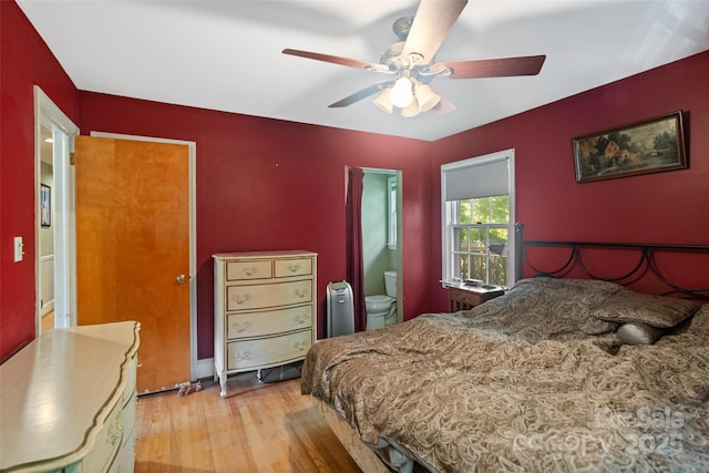 6632 Candlewood Dr, Charlotte, NC 28210 - bedroom featuring wood finished floors and a ceiling fan