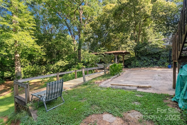 6632 Candlewood Dr, Charlotte, NC 28210 - view of yard