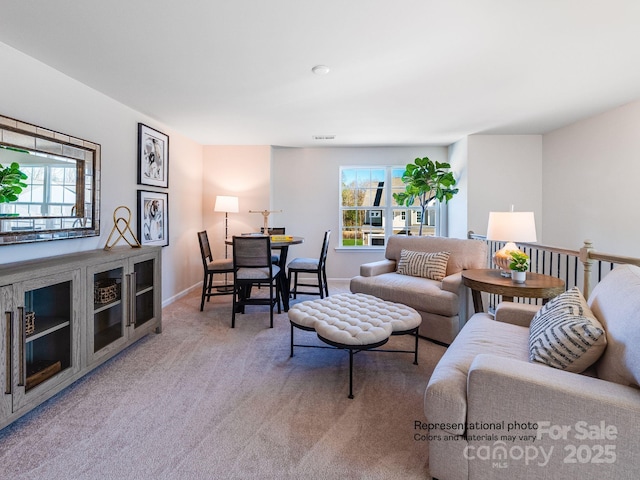 1016 Lookout Shoals Dr, Fort Mill, SC 29715 - view of carpeted living room