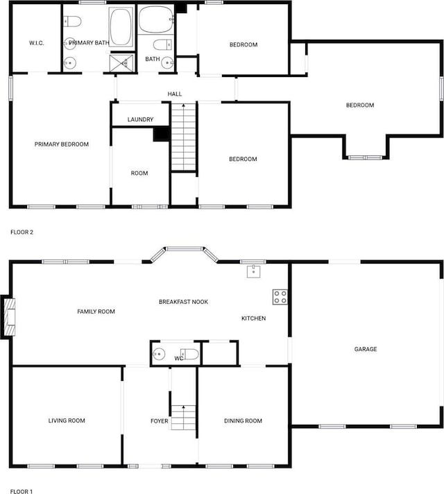 8701 Holly Creek Ct, Charlotte, NC 28216 - view of room layout