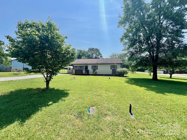 1678 Nelson Dr, Newton, NC 28658 - view of front of house with a front yard