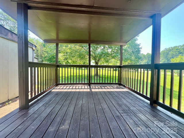 1678 Nelson Dr, Newton, NC 28658 - view of wooden deck
