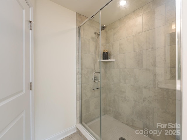 1206 Pebble Grove Dr, Clover, SC 29710 - full bath featuring tiled shower and baseboards