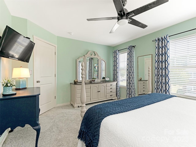342 Battery Cir, Clover, SC 29710 - carpeted bedroom with ceiling fan