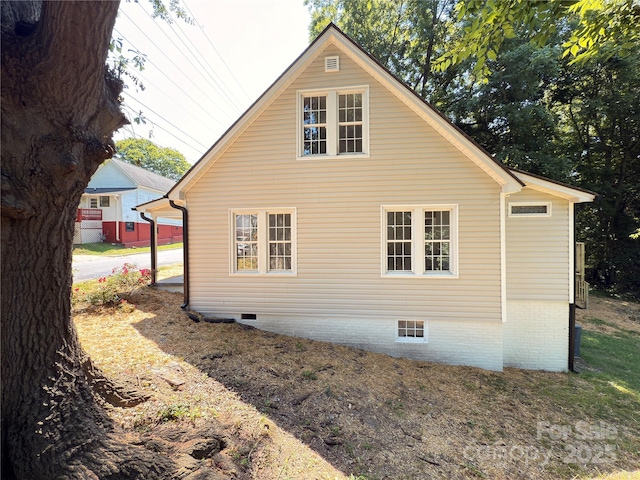 179 Duval St NW, Concord, NC 28025 - view of side of home with crawl space