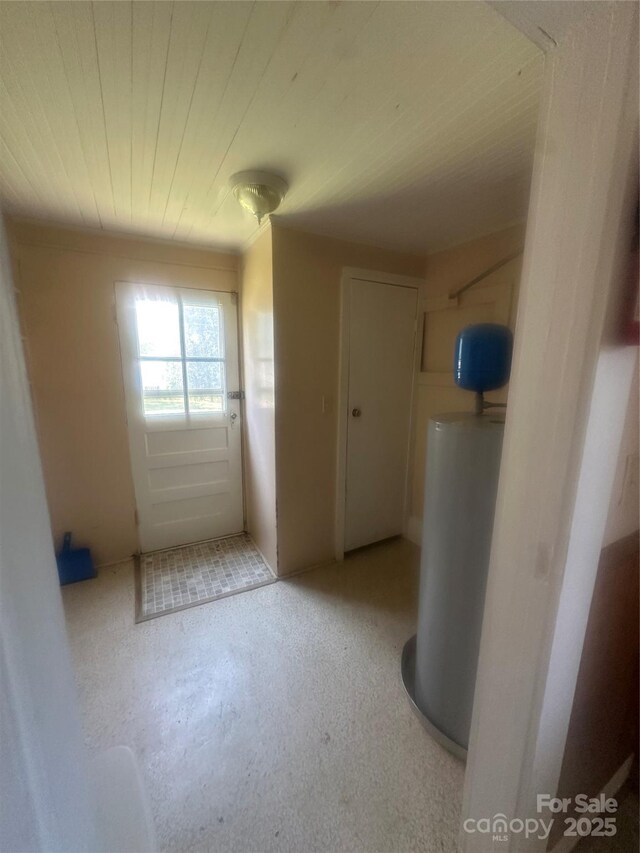 162 Bartley St, Spindale, NC 28160 - hallway featuring wooden ceiling