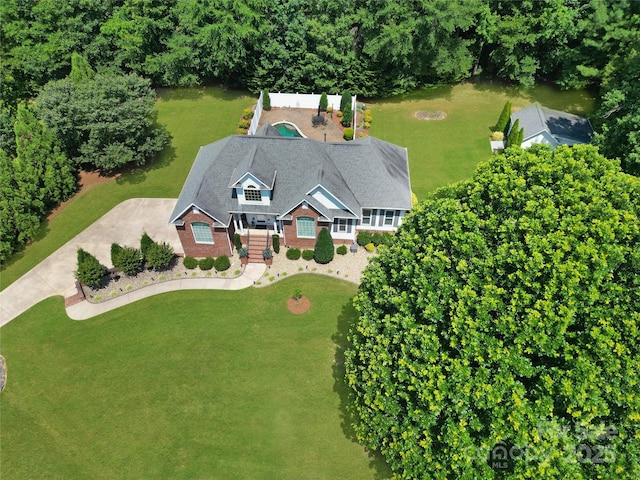 1842 Caroline Way, Fort Mill, SC 29715 - view from above of property