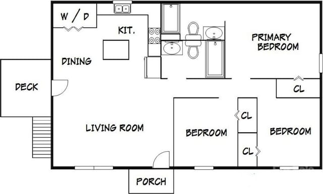 39 Pearl St, Granite Falls, NC 28630 - view of property floor plan