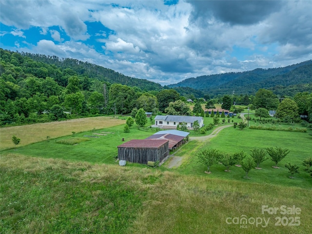 32 Sugar Cove Rd, Weaverville, NC 28787 - view of mountain backdrop featuring rural landscape and a forest